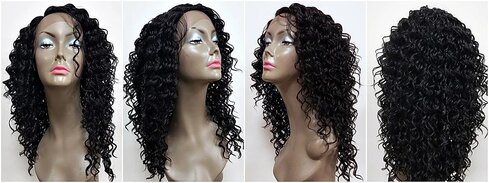 MD-IL-LETTE: SWISS LACE FRONT LONG WATER DEEP CURLY WIG - Click Image to Close